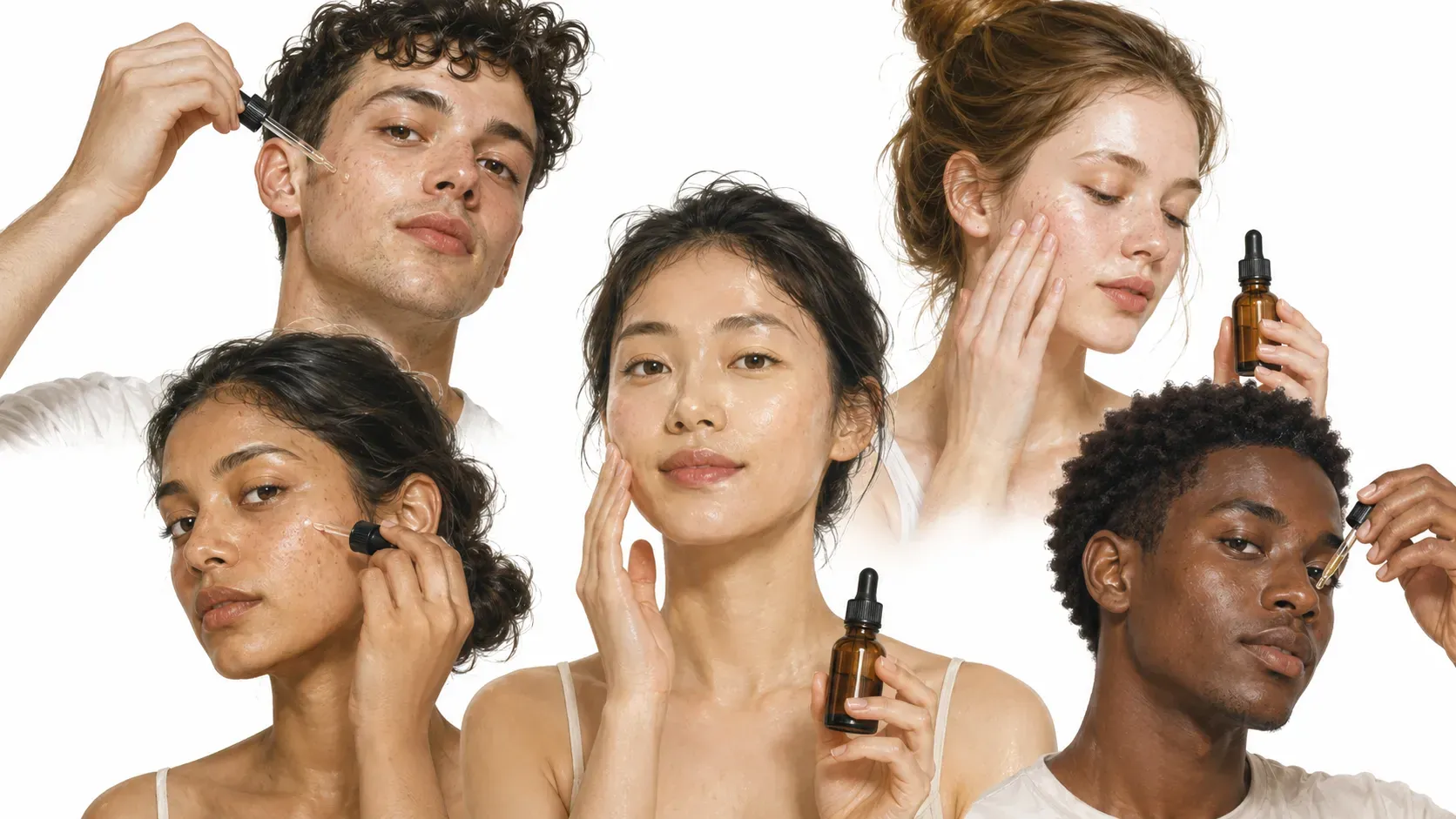 Salicylic acid exfoliant bottle for oily and acne-prone skin