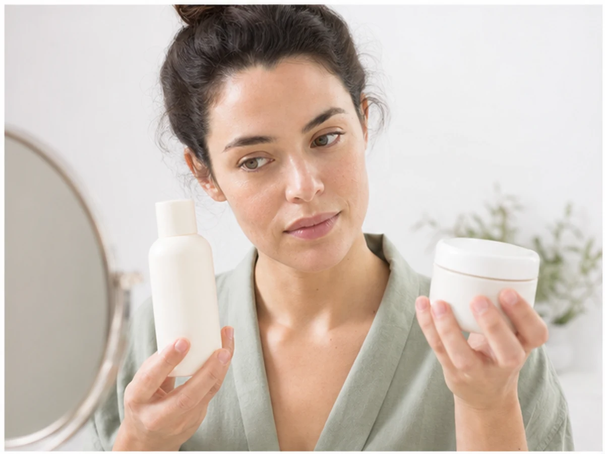 Combination skin considering normal skin products