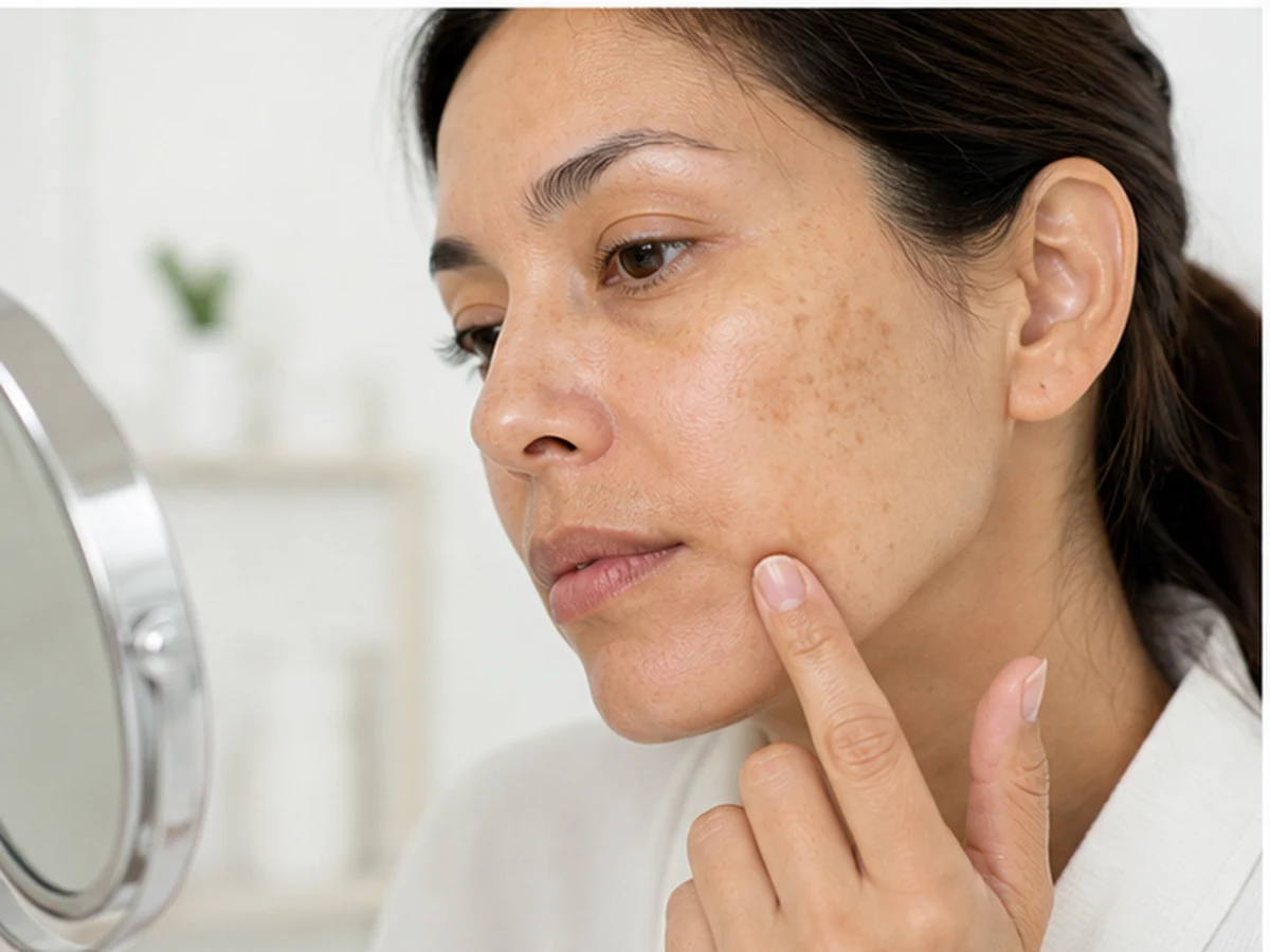 Laser hair removal treatment and resulting hyperpigmentation