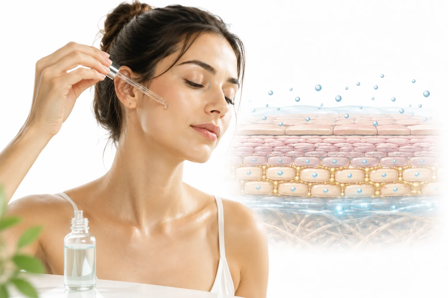 Niacinamide serum for skin barrier repair