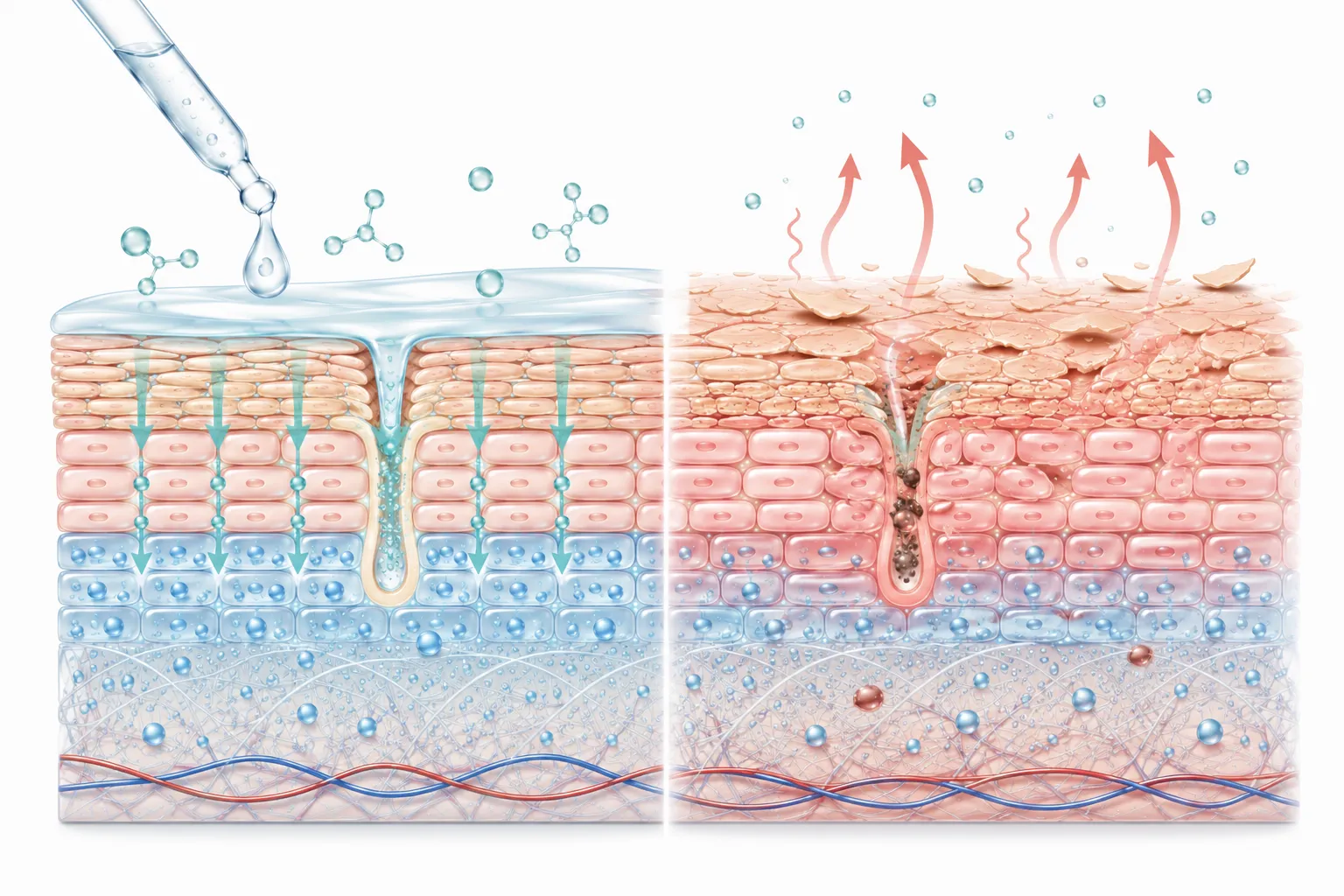 Salicylic acid product being used with caution on skin