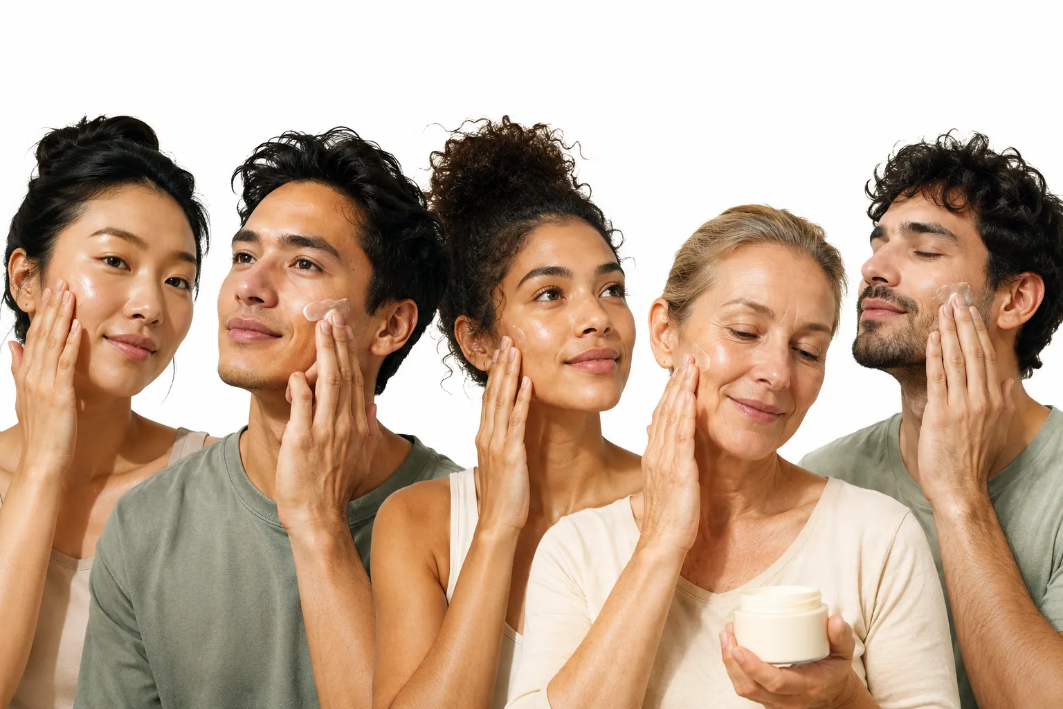 Different moisturizers for different skin types