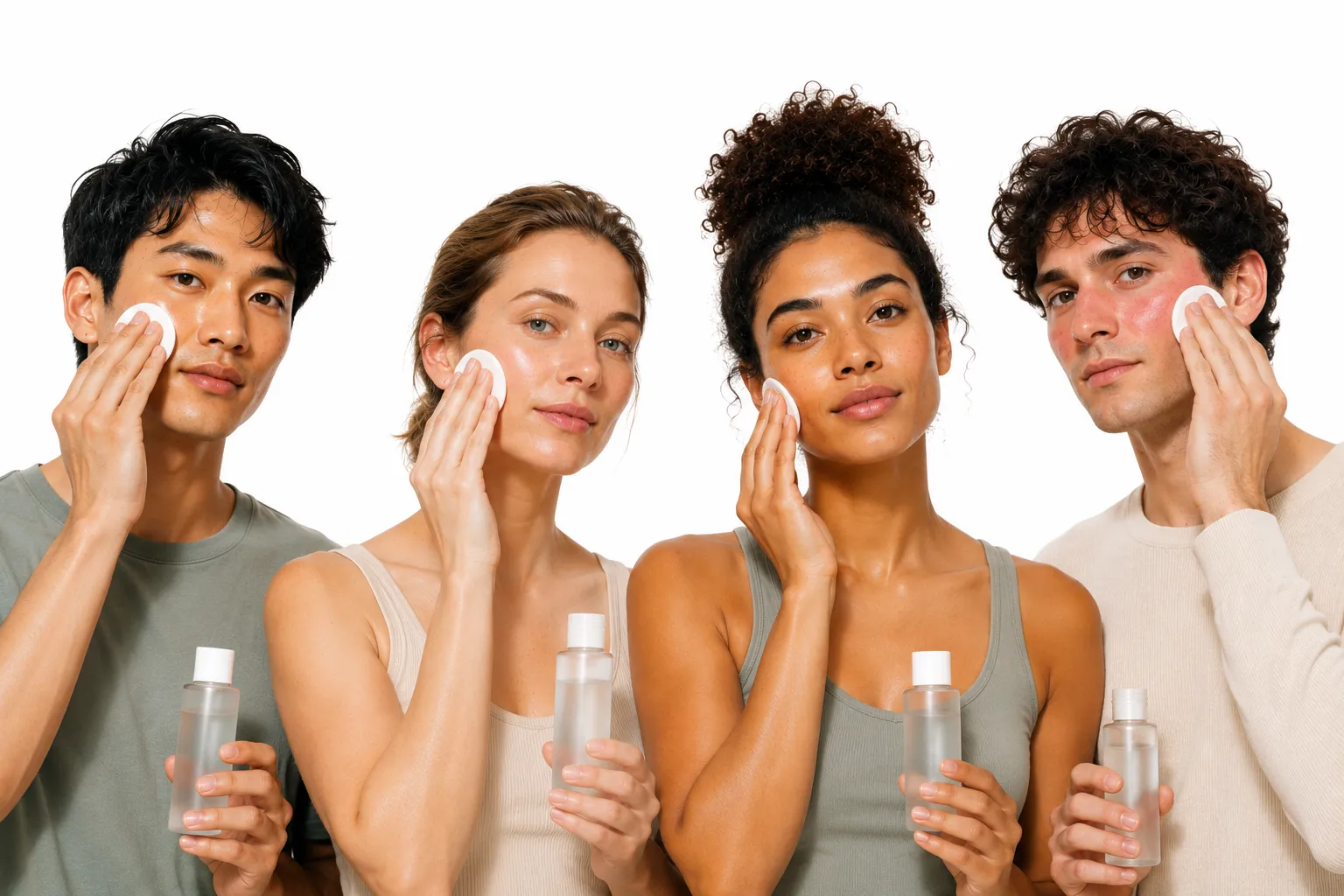 Different toners for different skin types