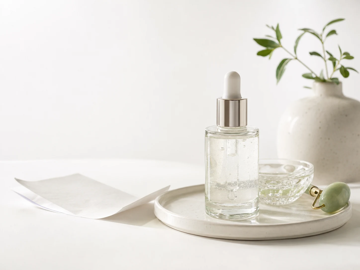 Anua Niacinamide Serum bottle with price tag
