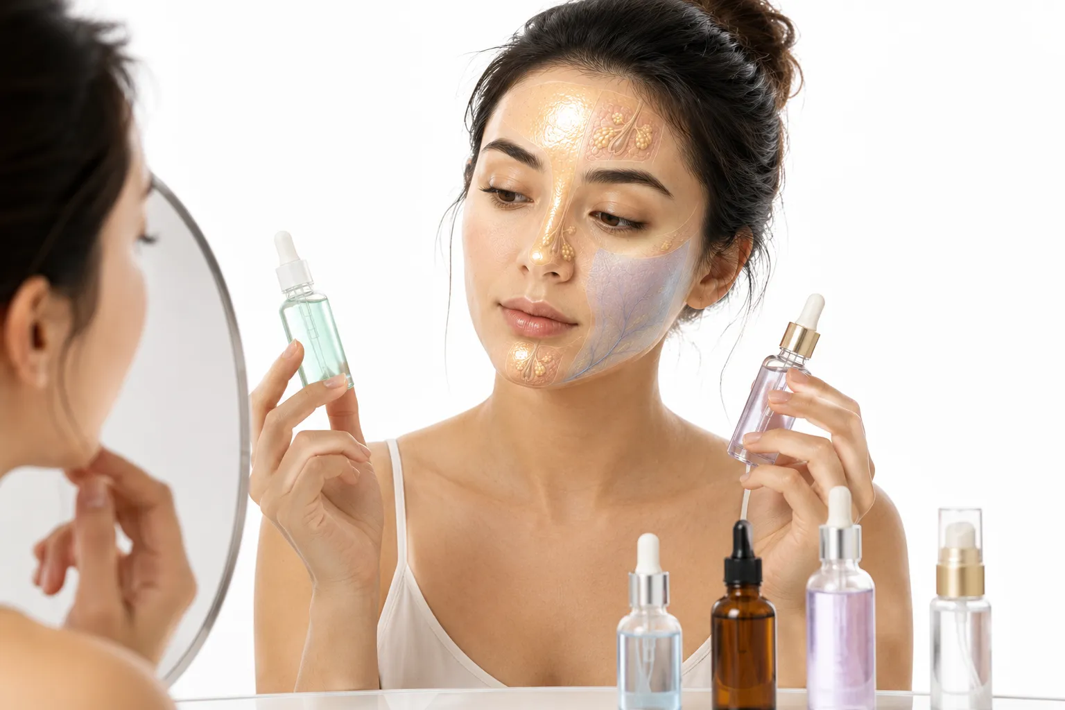 Choosing the right serum for combination skin