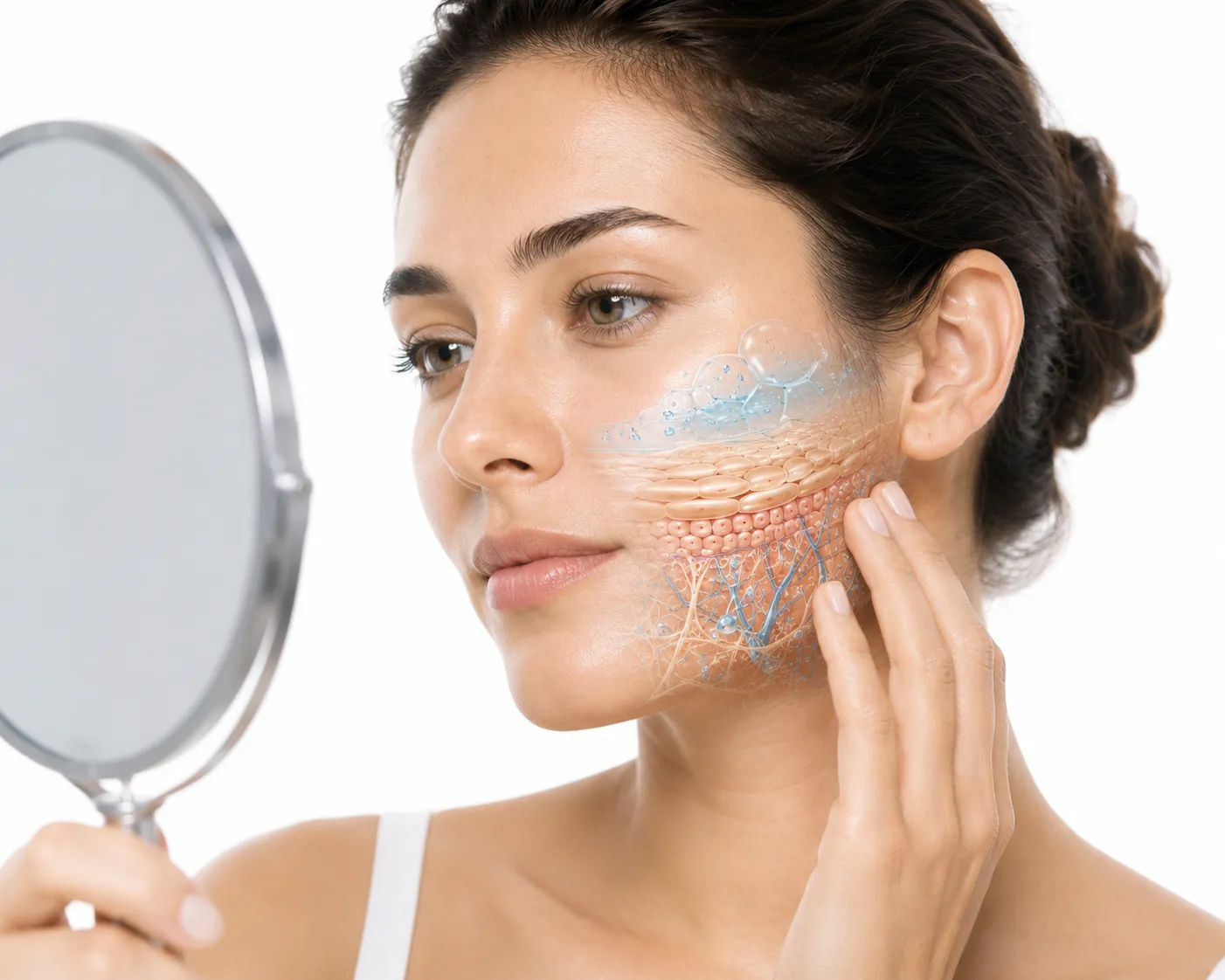 Balanced, healthy normal skin