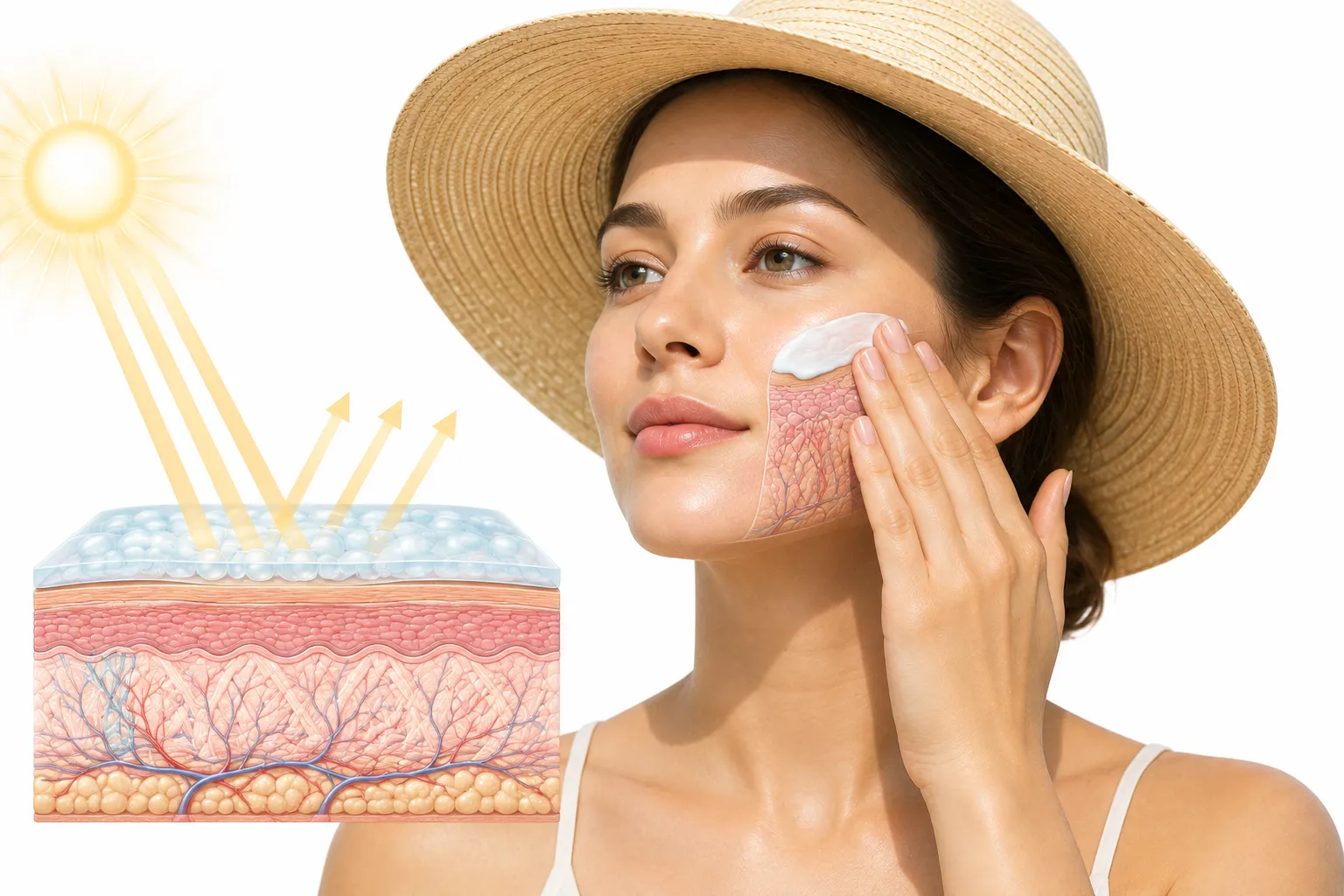 Sunscreen options for normal skin